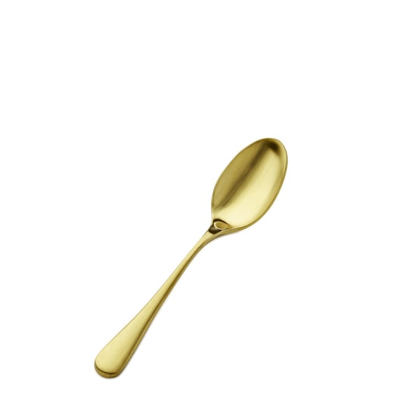 Bon Chef Como, Teaspoon, Satin Finish, 18/10, 6.38" - Gold Matte , set of 12 - S4100GM