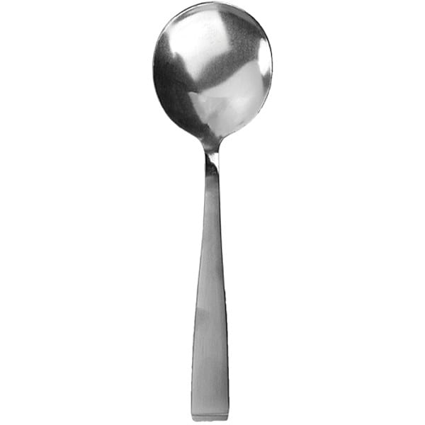Iti Bouillon Spoon, 5 7/8 in L, Silver, PK12 - CO-113