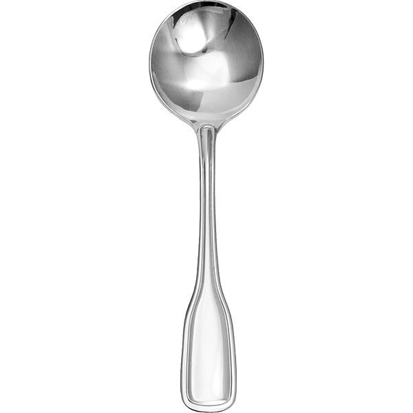 Iti Bouillon Spoon, 6 1/4 in L, Silver, PK12 - BK-113