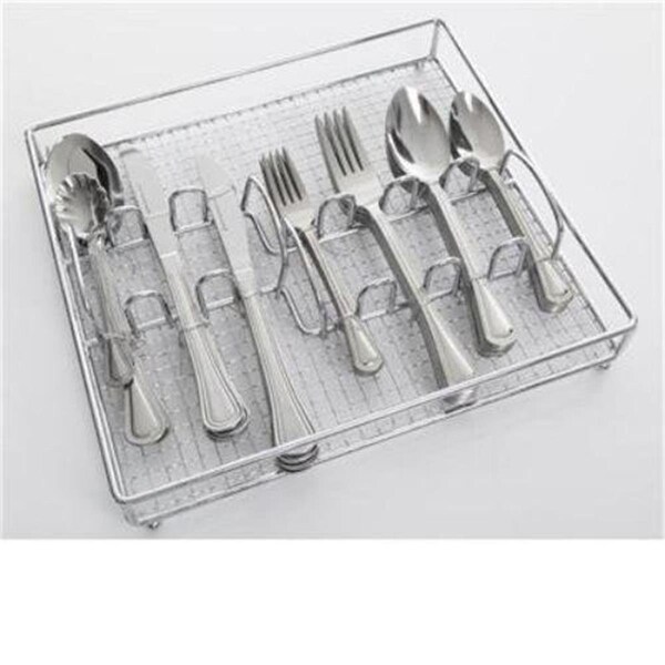 Gibson Stainless Steel South Bay Flatware Set, 65 Piece - 111958.65