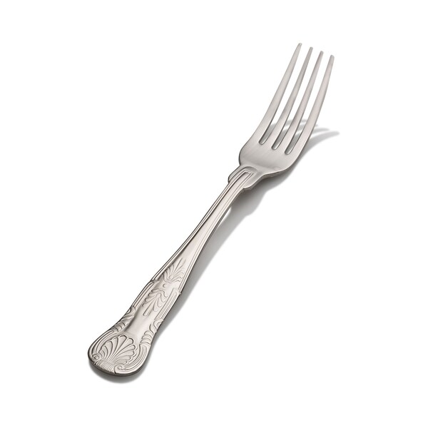 Bon Chef Kings, Dinner Fork, Mirror Finish, 18/10, 7.38" , set of 12 - S2705