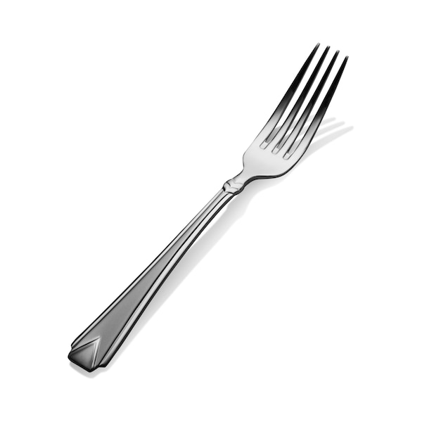 Bon Chef Gothic, Dinner Fork, Euro, 2-Tone Finish, 18/10, 8.60" , set of 12 - S1306