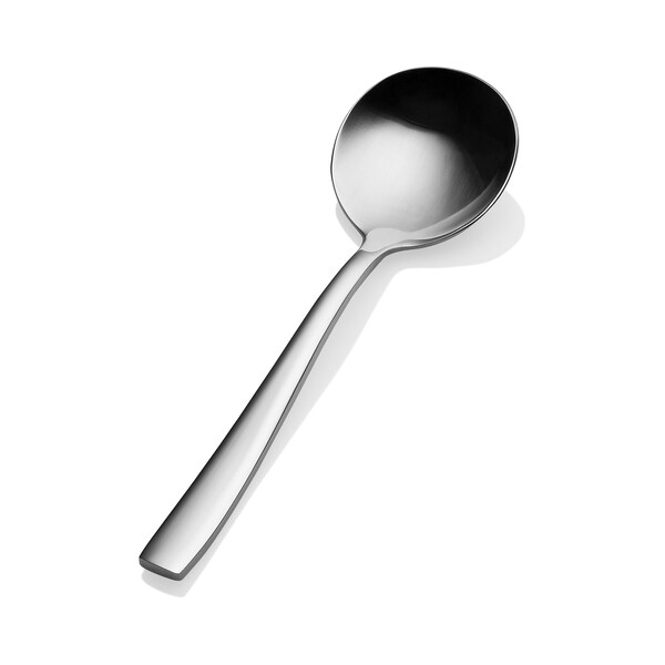 Bon Chef Manhattan, Bouillon Spoon, Mirror Finish, 18/10, 6.38" , set of 12 - S3001