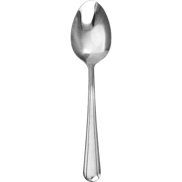 Iti Dessert Spoon, 7 in L, Silver, PK12 - DOH-114
