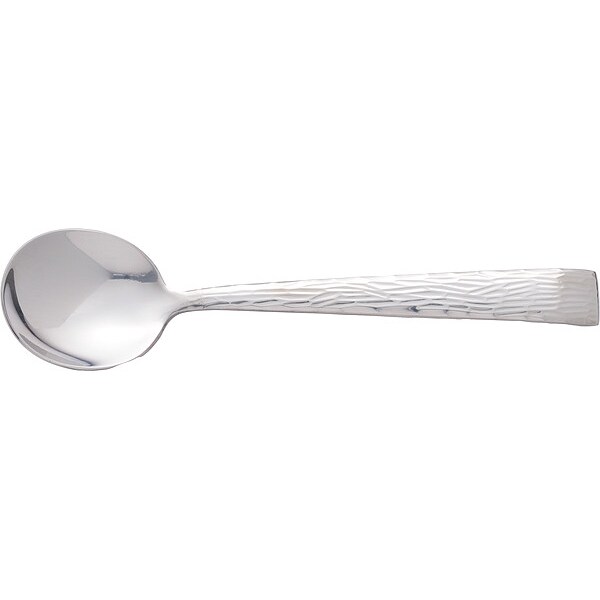 Iti Bouillon Spoon, 6 3/8 in L, Silver, PK12 - SP-113