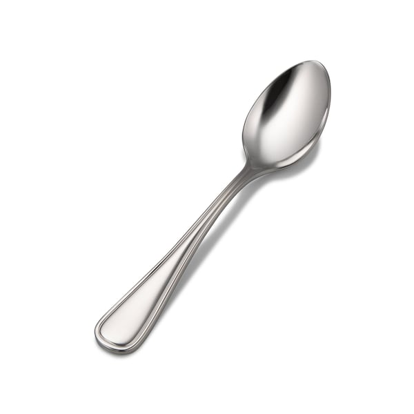 Bon Chef Ravello, Teaspoon, Euro, Mirror Finish, 18/10, 5.33" , set of 12 - S4623