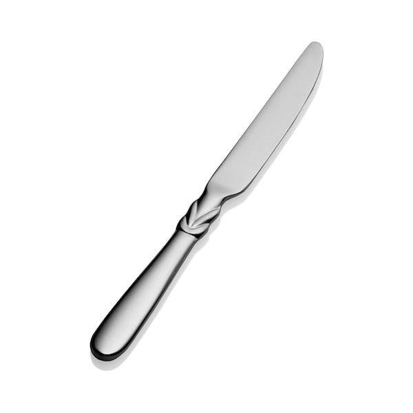 Bon Chef Forever, Butter Knife, Euro, Solid Handle, Mirror Finish, 13/0, 6.95" , set of 12 - S2317
