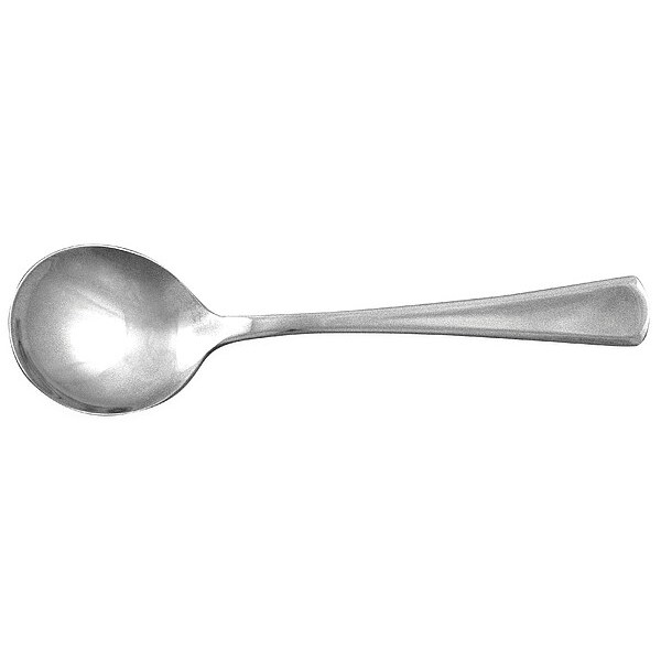 Iti Bouillon Spoon, 6 1/2 in L, Silver, PK36 - KE-113