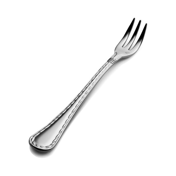 Bon Chef Amore, Oyster/Cocktail Fork, Mirror Finish, 18/0, 5.68" , set of 12 - SBS408
