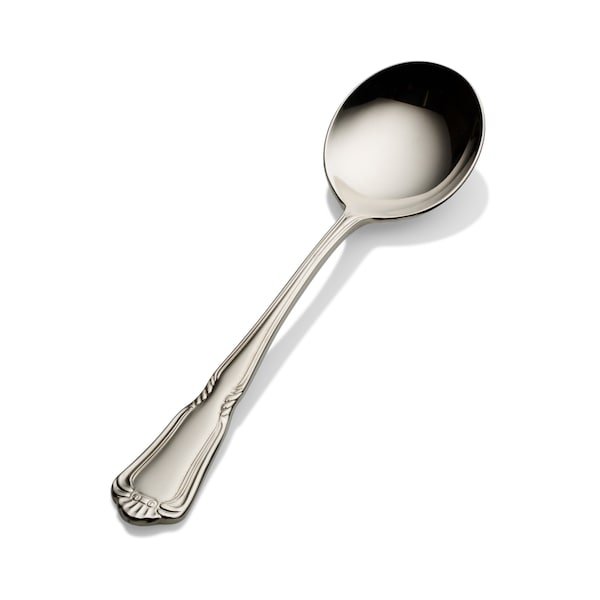 Bon Chef Sorento, Bouillon Spoon, Mirror Finish, 18/10, 6.30" , set of 12 - S1501