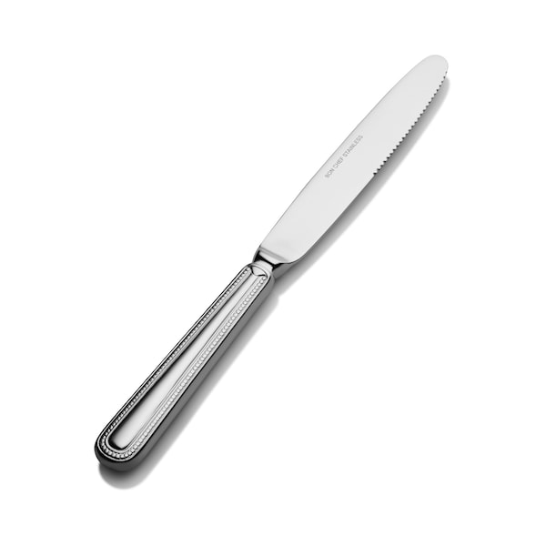 Bon Chef Sombrero, Dinner Knife, Euro, Hollow Handle, Mirror Finish, 13/0, 9.6" *Same As #714* , set of 12 - S1014