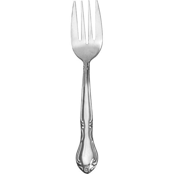 Iti Salad Fork, 6 3/8 in L, Silver, PK24 - ME-222