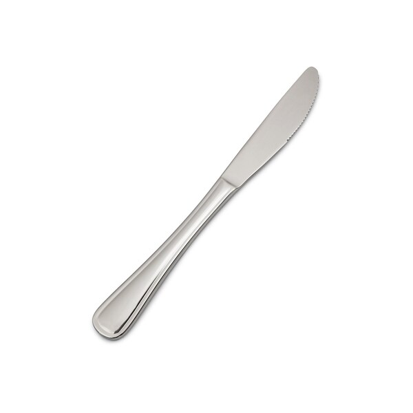 Bon Chef Ravello, Dessert Knife, Solid Handle, Mirror Finish, 13/0, 8.11" , set of 12 - S4618