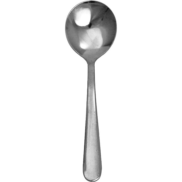 Iti Bouillon Spoon, 5 3/4 in L, Silver, PK12 - WIH-113