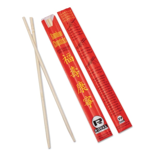 Sharptools 9 in. Bamboo Chopsticks - Red, 1000PK - SH3744842