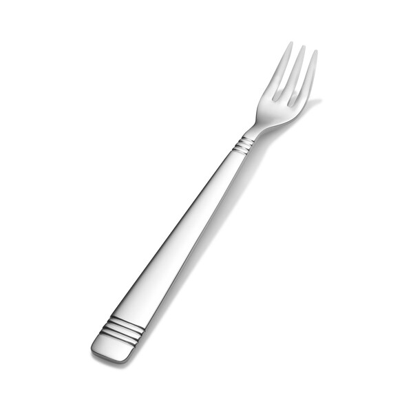 Bon Chef Julia, Oyster/Cocktail Fork, Mirror Finish, 18/10, 5.65" , set of 12 - S2608