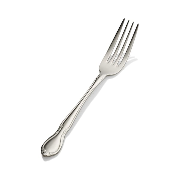 Bon Chef Queen Anne, Dinner Fork, Euro, Mirror Finish, 18/10, 8.55" , set of 12 - S1806