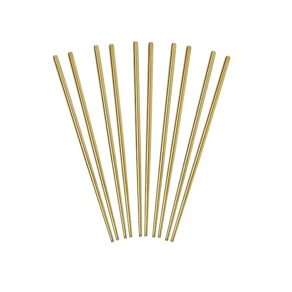 Helens Asian Kitchen Chopsticks Gold 5 pairs - 97143