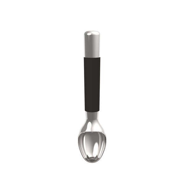Core Kitchen Black & Silver Stainless Steel & TPR Ice Cream Scoop - 6009863