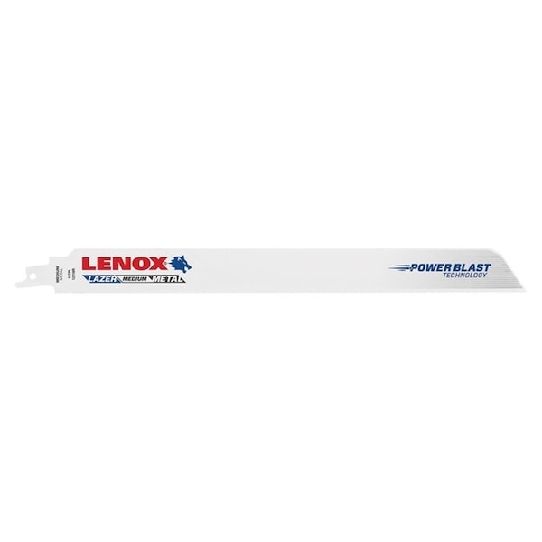 Tinkertools 12 in. x 18TPI Metal Reciprocating Saw Blade, 5PK - TI3303800