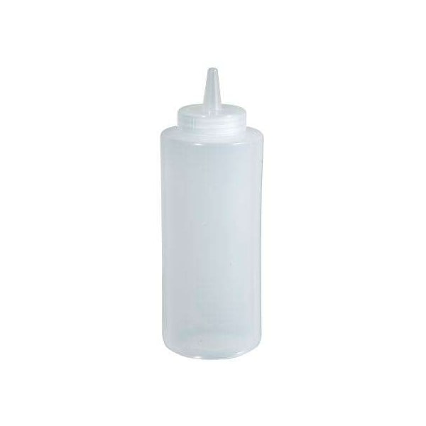 Winco Winco 24 oz. Clear Squeeze Bottle, PK6 - PSB-24C