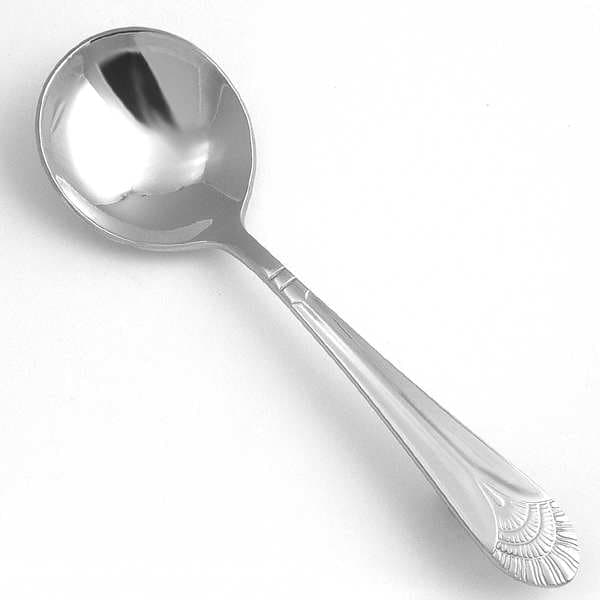 Walco Bouillon Spoon, Length 5 3/4 In, PK24 - WL8012