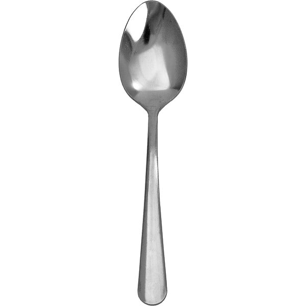 Iti Dessert Spoon, 7 in L, Silver, PK36 - WIM-114