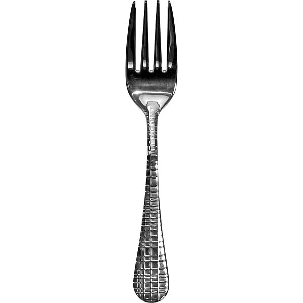 Iti Salad Fork, 6 1/8 in L, Silver, PK12 - DR-222