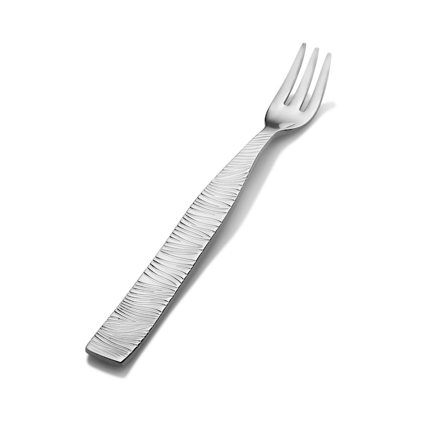 Bon Chef Safari, Oyster/Cocktail Fork, Mirror Finish, 18/10, 5.63" , set of 12 - S2908