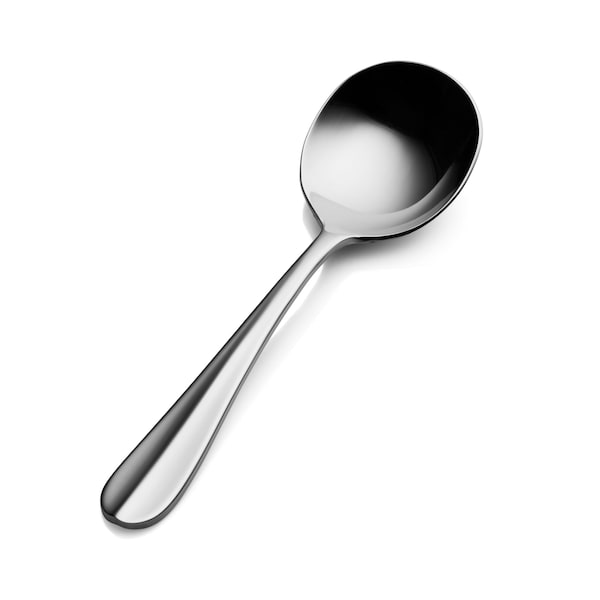 Bon Chef Monroe, Bouillon Spoon, Mirror Finish 18/10, 5.80" , set of 12 - S101