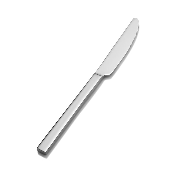 Bon Chef Milan, Dinner Knife, Solid Handle, Mirror Finish, 13/0, 9.13" , set of 12 - S3811