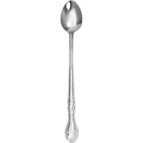 Iti Ice Tea Spoon, 7 7/8 in L, Silver, PK12 - ME-115/1