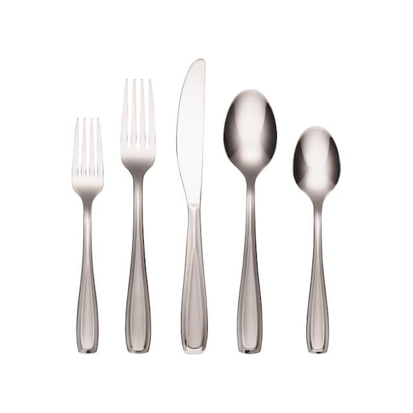 Cambridge Cambridge Waylen Sand Silver Stainless Steel Casual Flatware Set 20 pc - 426920CSLG12