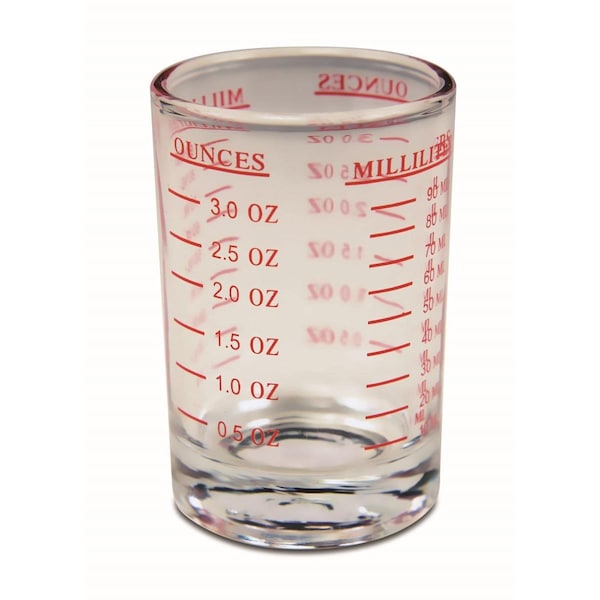 Wrap-Art 4 oz Measured Shot Glass - 26675