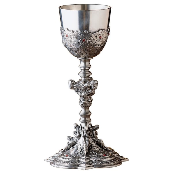Design Toscano The Florentine Santa Croce Pewter Chalice - PA1004C