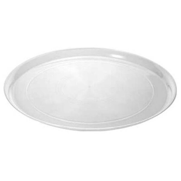 Fineline Settings Fineline Settings 7221-CL Clear Supreme 22" Round Tray - 7221-CL