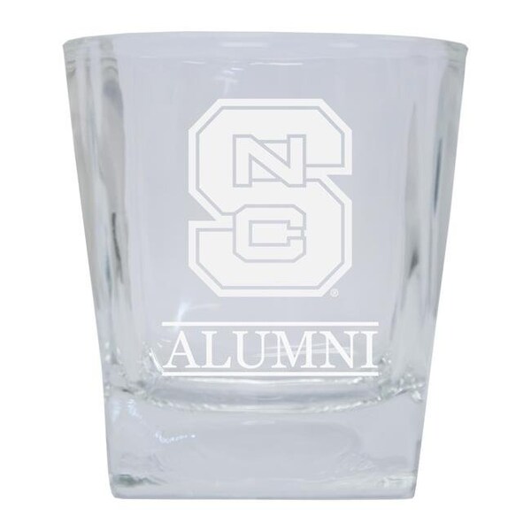 R & R Imports R & R Imports GLSGE-C-NCS20 ALUM NC State Wolfpack Etched Alumni 5 oz Shooter Glass Tumbler - GLSGE-C-NCS20 ALUM