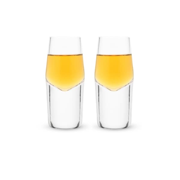 1 Raye - Heavyweight Crystal Shot Glasses, Pack of 2 - 4697