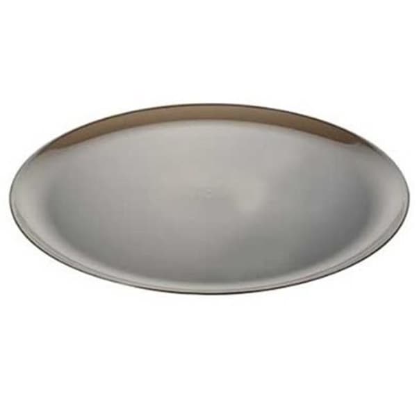 Fineline Settings Fineline Settings 8401-SM Smoke Classic 14" Round Tray - 8401-SM