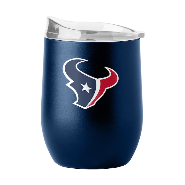 Logo Brands Houston Texans 16oz Flipside Powder Coat Curved Beverage - 613-S16PB-34