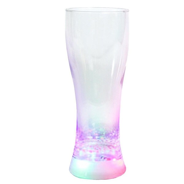 Surprise Tall Pilsner Light Up Drinking Glass Rainbow - SU2799534