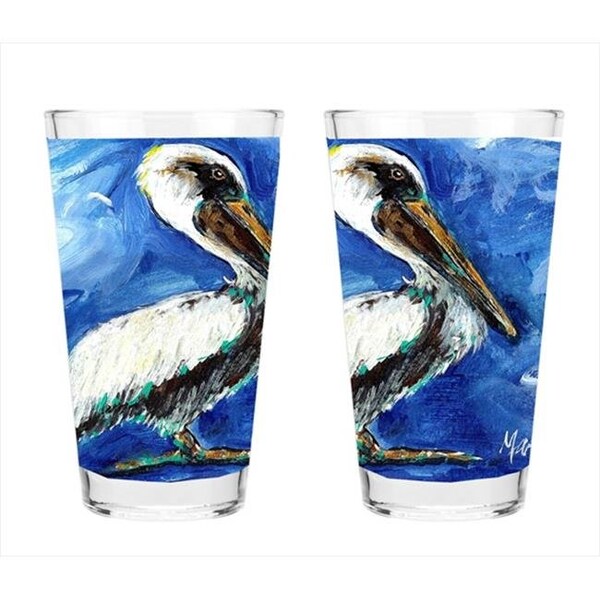 Carolines Treasures Carolines Treasures MW1178PINT Pelican 16 Oz. Mixing Glass - MW1178PINT