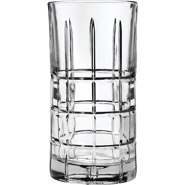 Anchor Hocking 68332L13 Manchester Tumbler, 16 oz Capacity, Glass, Clear, Dishwasher Safe: Yes - 68332L20