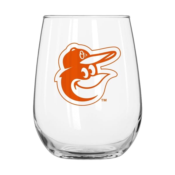 Moment-In-Time 16 oz Major League Baseball Baltimore Orioles Gameday Curved Beverage Glass - MO3600449