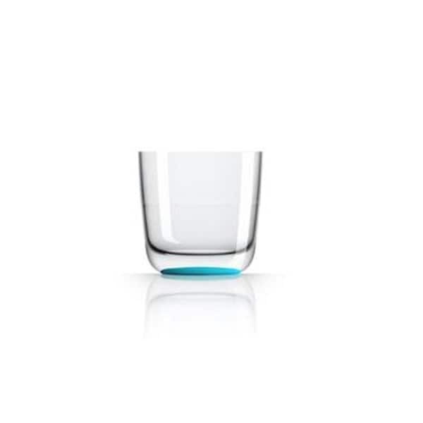 Goldengifts Whisky Tumbler, Vivid Blue Nonslip Base, 4PK - GO2635049