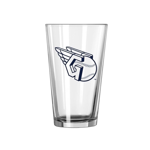 Moment-In-Time 16 oz Major League Baseball Cleveland Guardians Gameday Pint Glass - MO3596714