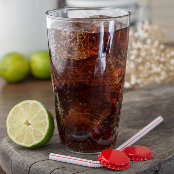 Carlisle Foodservice PC Swirl Tumbler, 16 oz., Clr, PK36 - 4366807