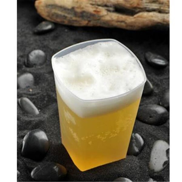 Emi Yoshi 16 oz Square Pp TumblerFrosted, Clear - EMI-MST16C