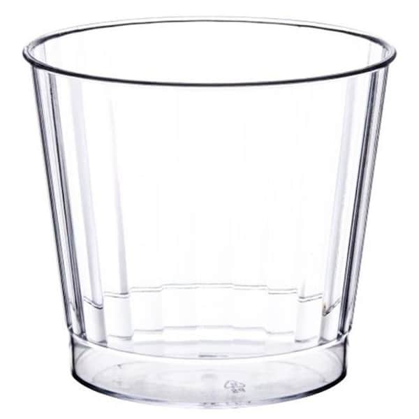 Fineline Settings Fineline Settings 2409 9 Oz. Clear Rock Tumbler - 2409