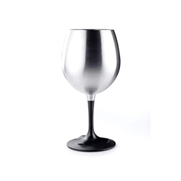 Alegria 63341 8 oz Glacier Stainless Steel Glass, Cabernet - AL3590345